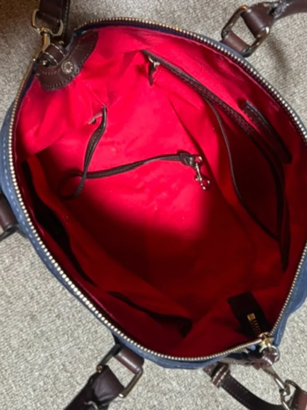 Dooney & Bourke great suede